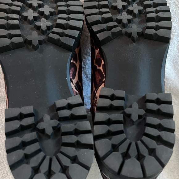 Womens So Leopard Print Ankle Boots. Excellent Condition - Picture 5 of 5